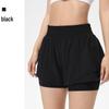 Women's Quick-Dry High-Waist Running Shorts and Yoga Pants Combo