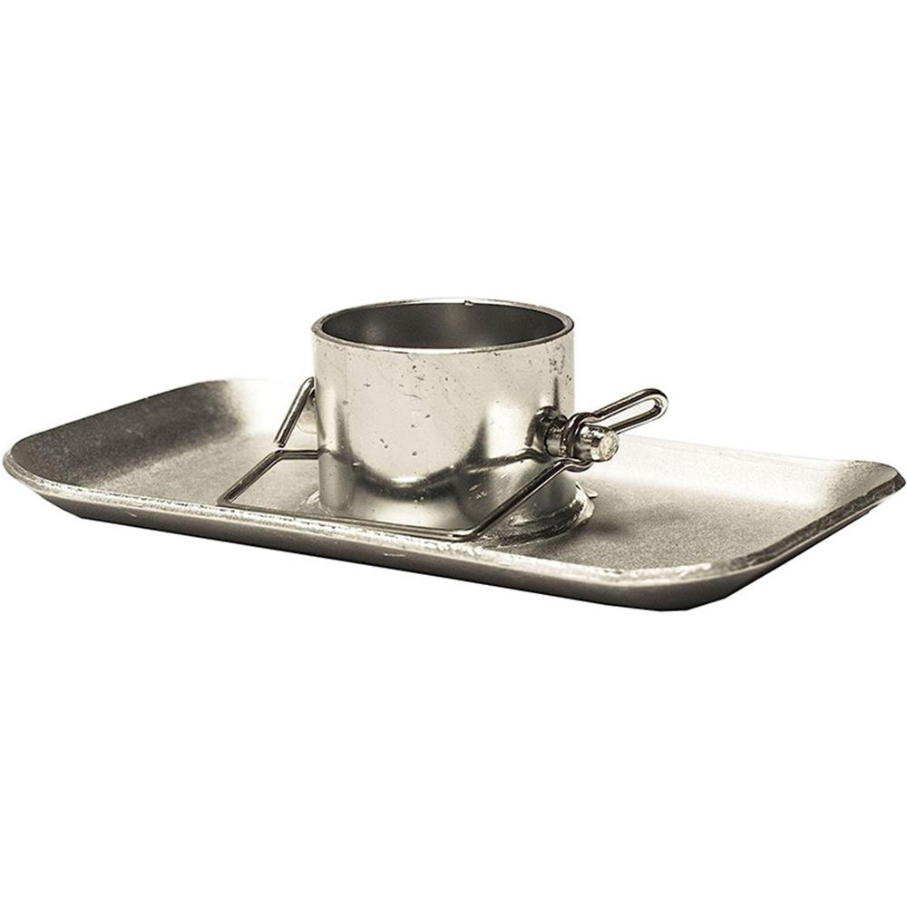 2 Inch Trailer Jack Foot Plate Base Plate 5000 Lbs Load Capacity With Safery Pin For Rv Camper