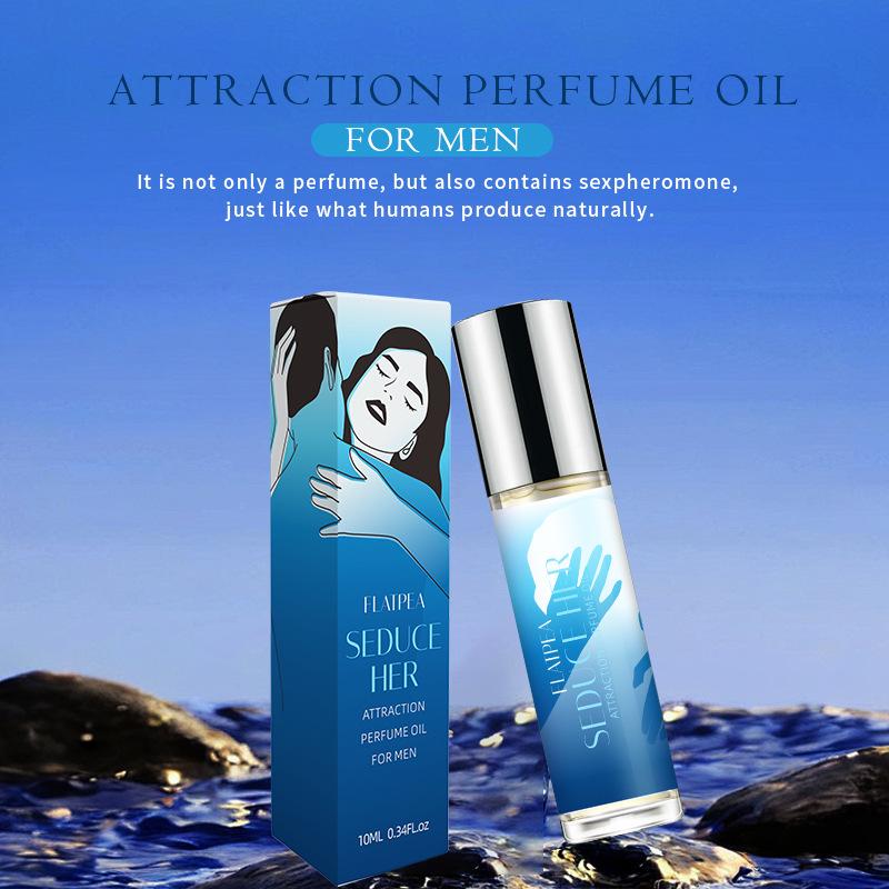 Men's Oriental Pheromone Perfume Rollerball: Long-lasting Temptation Fragrance for Date Night