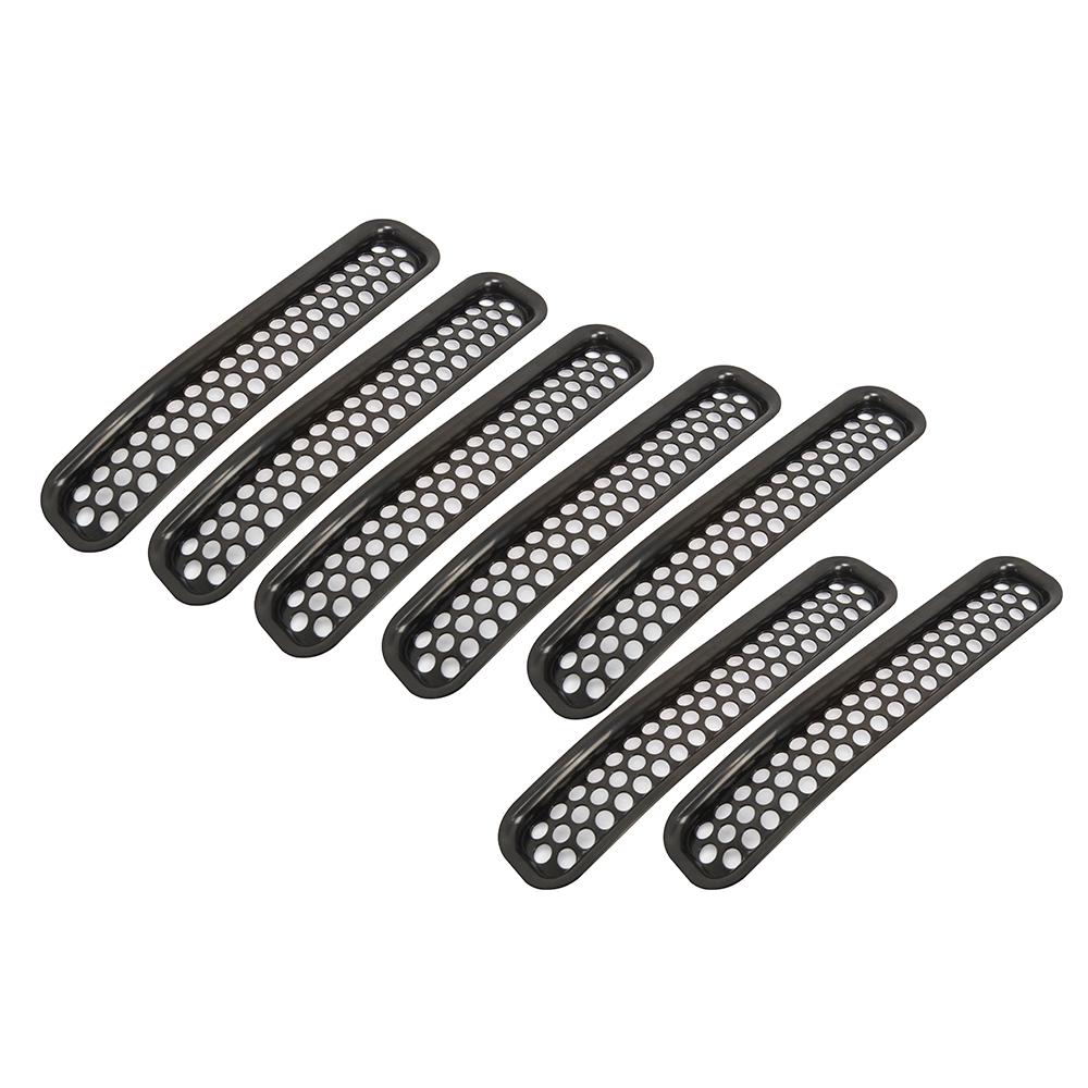 Kit Inseri Griglia Anteriore Rete a Nido d'Ape Per Jeep Wrangler TJ & Unlimited 1997 1998 1999 2000 2001 2002 2003 2004 2005 2006 2007