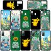Cover for iPhone 16 15 Xiaomi Redmi Note 14 13 12 11 Pro Max X 8 9 16e Samsung Galaxy S25 S24 S23 Moto OPPO Huawei Pikachu Bulbasaur Casing Phone Case