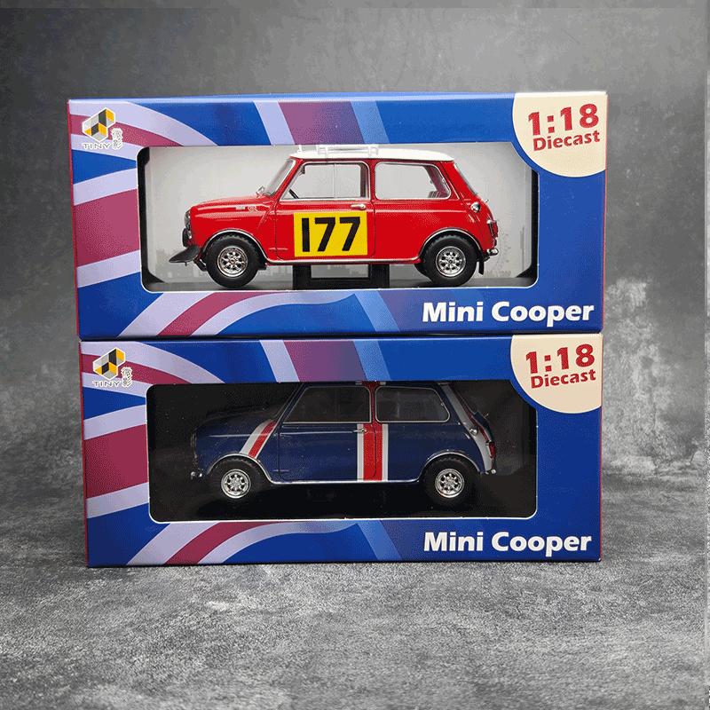 WINZIG 1:Maßstab 18 WINZIG Mini Cooper Morris 1300 Mini 177# Legierung Druckgussmodellauto Statische Anzeige Weihnachtsgeschenk Sammlung