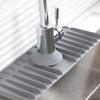 5pcs Silicone Faucet Splash Guards Soft Splash-Proof Sink Splash Pad Easy Clean Countertop Protect Faucet Protectors