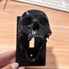 3D Printed Skull Light Switch Cover - Skull Wall Control Panel, Easy To Screw In Installation, Gothic and Halloween Decorations