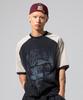 XTONZ Xtt138 Kate Fading Raglan T-Shirt (Black)