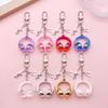 3D Acrylic Headphone Keychain - Cute & Stylish Backpack Charm, Perfect Gift for Friends