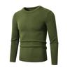 Men S Slim Fit Crew Neck Long Sleeve Knit Sweater Autumn Casual