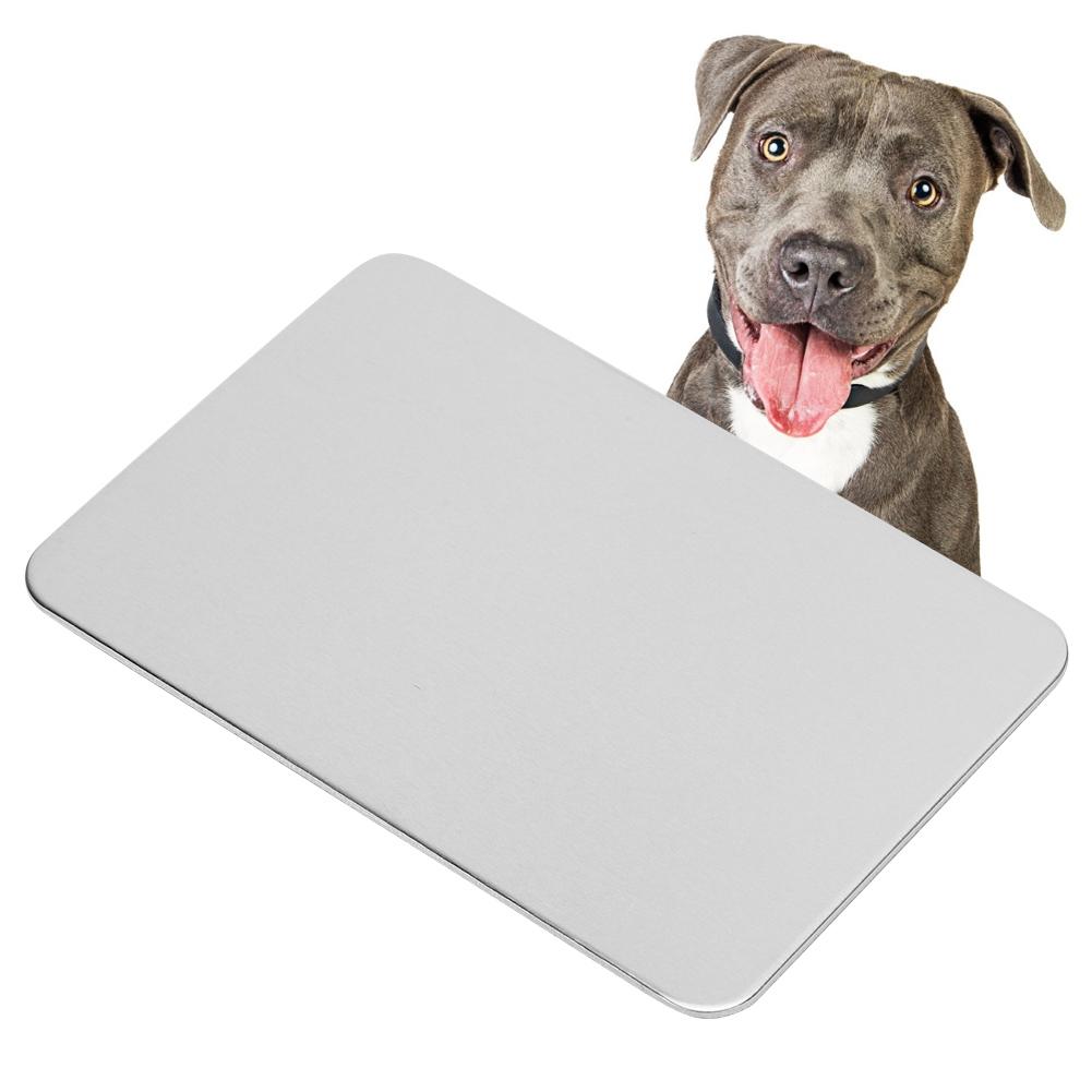 Pets Summer Cooling Plate Hamster Rabbit Puppy Cat Heat Dissipation Mat Tough SuppliesSmall Size