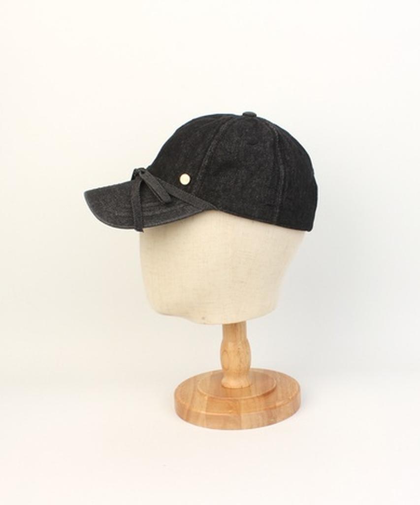 Yunibeosyeolkemiseuteuli Musubi Black Denim Ballcap