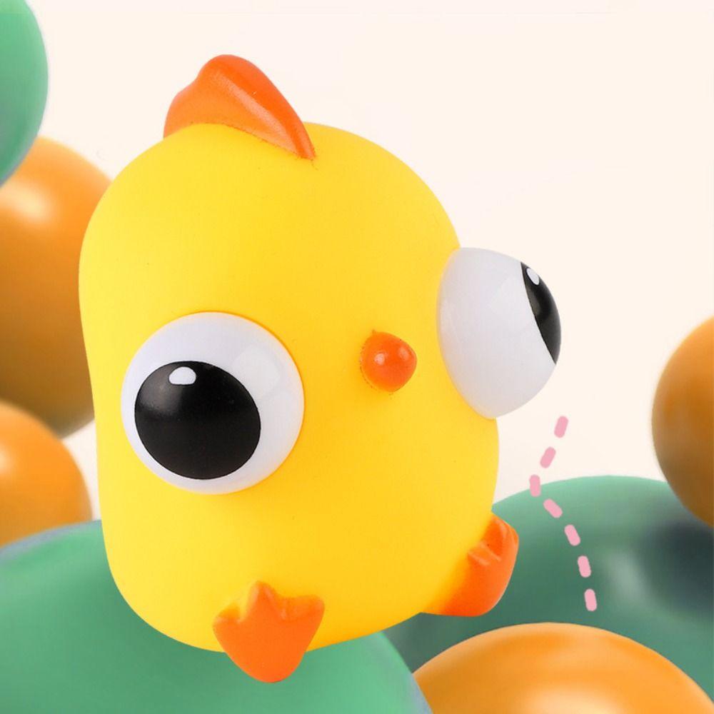 Soft Rabbit Fidget Toys Slow Rebound Puppy Squeeze Toy Piggy Pop Eye Squeeze Sensory Toys  Adult