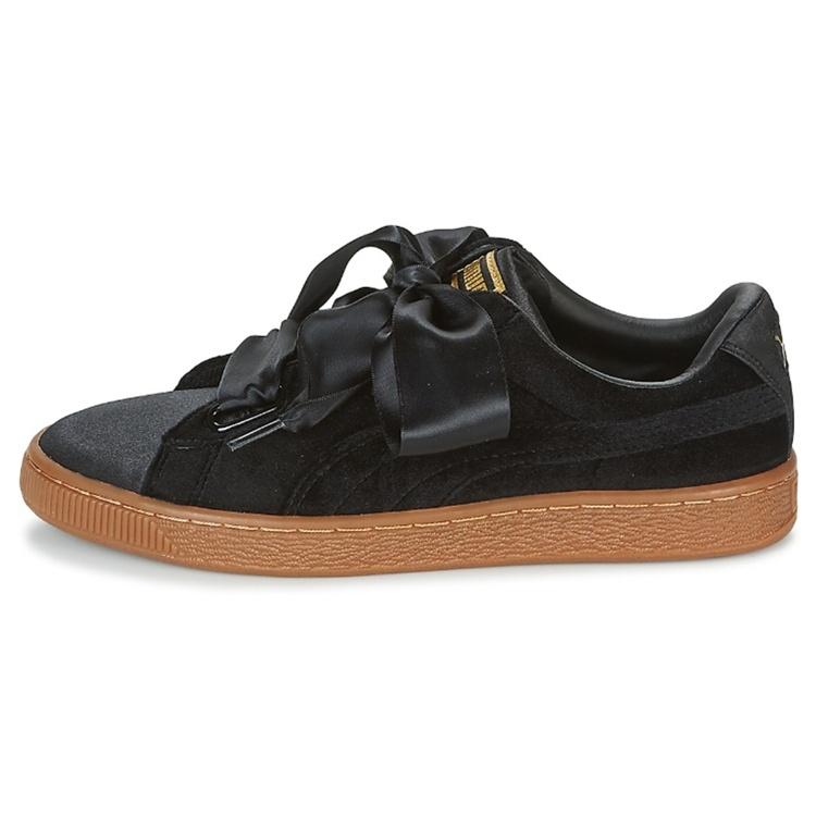 (WMNS) PUMA BASKET HEART VS WNS Black Women s 366731-03 EU 37