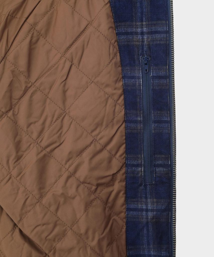 Brooks Brothers Corduroy Check Harrington Jacket (Blue) (Bbotmmf302)