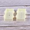 Plastic Guitar Pickup Covers in old Aged White for Guitar Models Replacement Part measurements