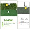 Golf Hitting Mat,Portable Golf Strike Mat With Antislip Rubber Base, Portable Golf Practice Mat For Outdoor/Indoor