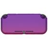 eXtremeRate PlayVital Custom Hard Case for Switch Includes Screen Protector Rose Lite, (Clear, Purple, Red)