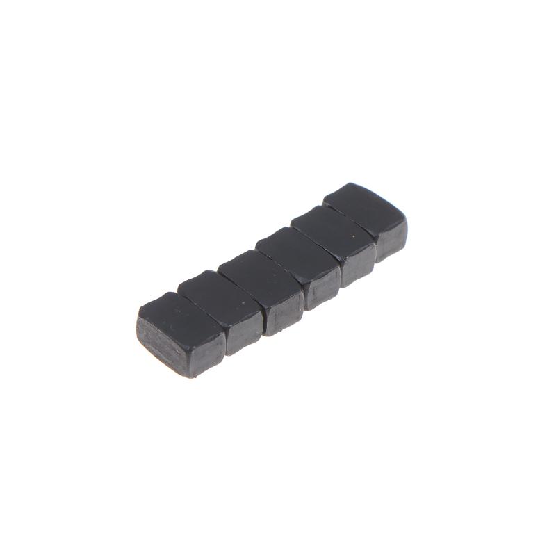 6Pcs Guitar Tremolo Bridge Saddle Clamp Pressure Lock String Insert Metal Block Tremolo Locking Parts For Electric Guitar