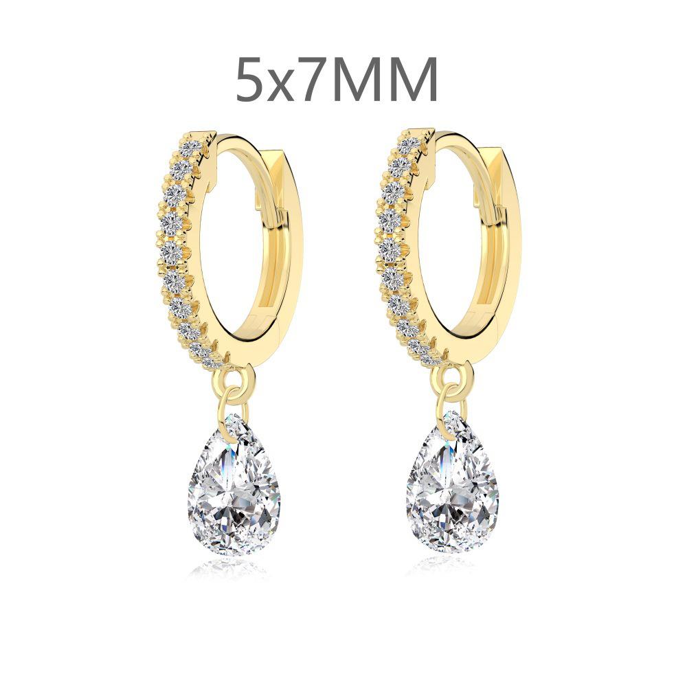 Japanische & Koreanische S925 Sterling Silber Geometrische Zirkon Ohrstecker für Damen - Elegantes, Vielseitiges, Leichter Luxus Modeaccessoire
