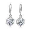 Korean Style Rubik's Cube Long Tassel Dangle Earrings for Women