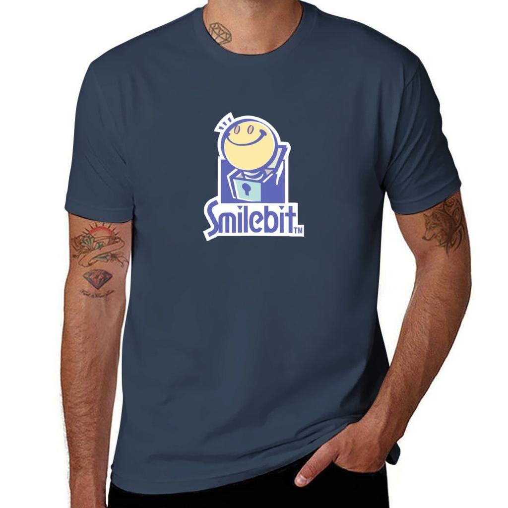 T-Shirt man Logo t shirts man funny graphic t cotton SEGA shirt Smilebit for