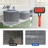 Coil Cleaning Brush with Handle Double Side AC Set, Stainless Steel Fin HVAC System Tools Comb Cleaner, Compact Clean for Condenser Maintenance