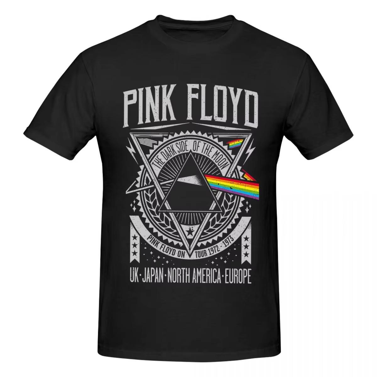 Grunge Vintage Pink Floyd T-Shirts Grafik Y2K Anime Rundhals T-Shirt für Männer Frauen Kleidung M