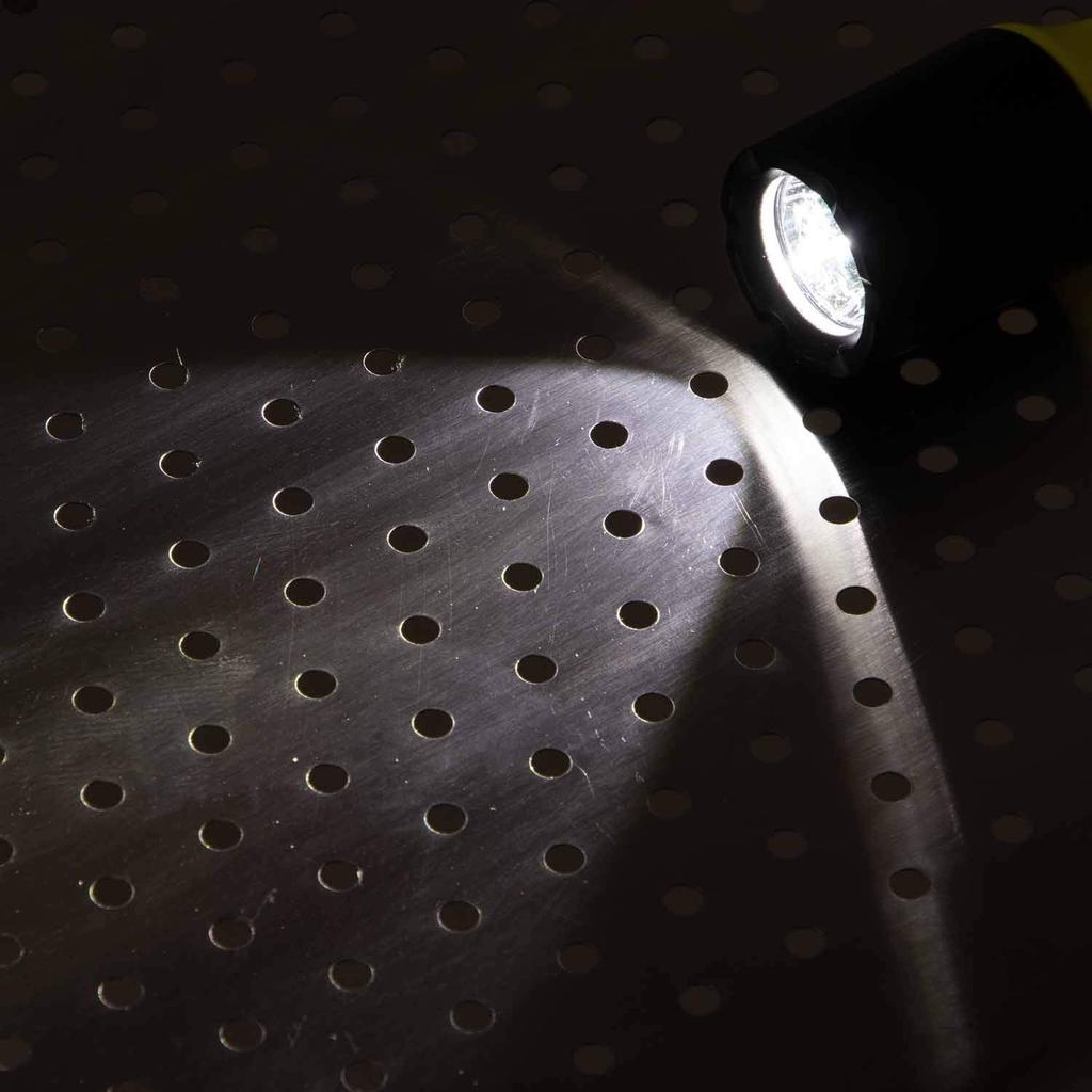 GENTOS BR-10M Powerful 400 Lumens LED Flashlight, AA Battery Operated, Blaster, Handheld Flashlight