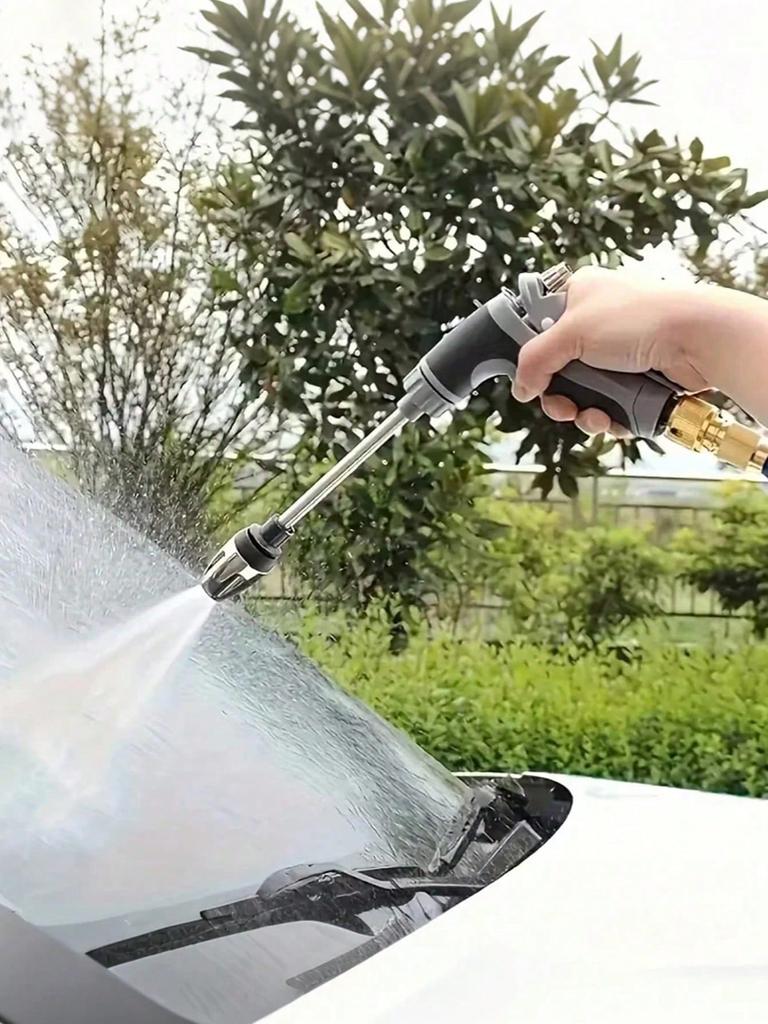 2X Pressure Portable High-Pressure Washer Gun – Ideal for Car Washing, Driveway Cleaning & Outdoor Gardening