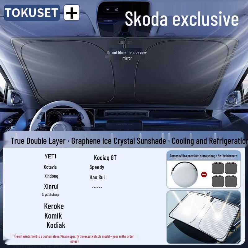 2025 Car Windshield Sunshade Umbrella - Heat Insulation & Sun Protection