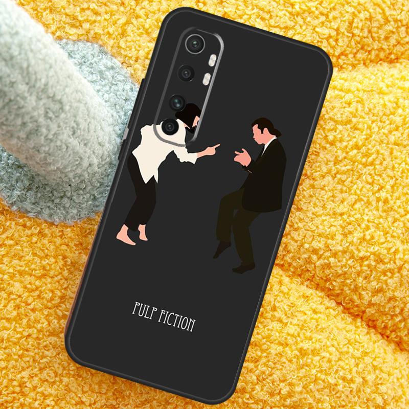 Pulp Fiction Dancing Case For Xiaomi 15 14 Ultra 13T 14T 15T 17 Pro Max Cover For POCO X7 F8 Pro X3 X5 X6 F5 F6 F7