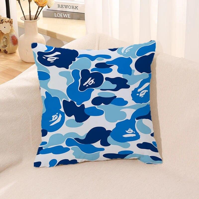 Camouflage Cushion Pillow Home Anime Pillowcase Sofa