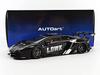 AUTOart 1/18 Scale Liberty Walk LB-WORKS Lamborghini Aventador Limited Edition Black (LBWK/Carbon Black Hood) Finished Model 79244