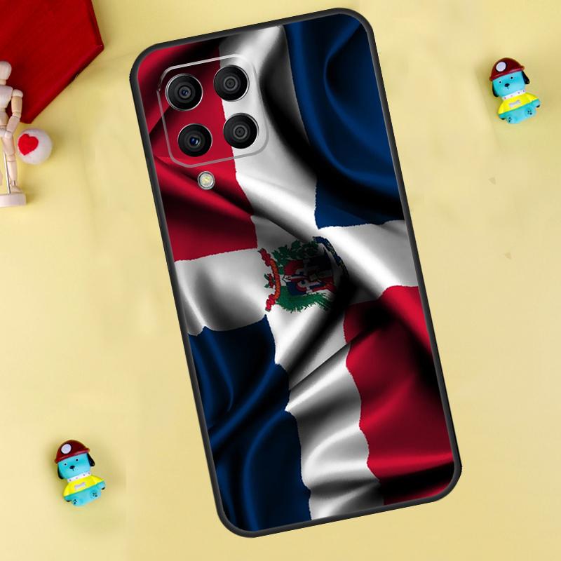 Dominican Republic Flag Case For Samsung Galaxy M31 M21 M35 M12 M13 M14 M15 M06 M16 M36 M56 M53 M32 M52 M55 M34 M54