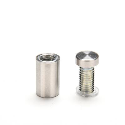 10 X Stainless Stand Off Bolts Mount Standoffs Sign Advertisement Fixings Gifts
