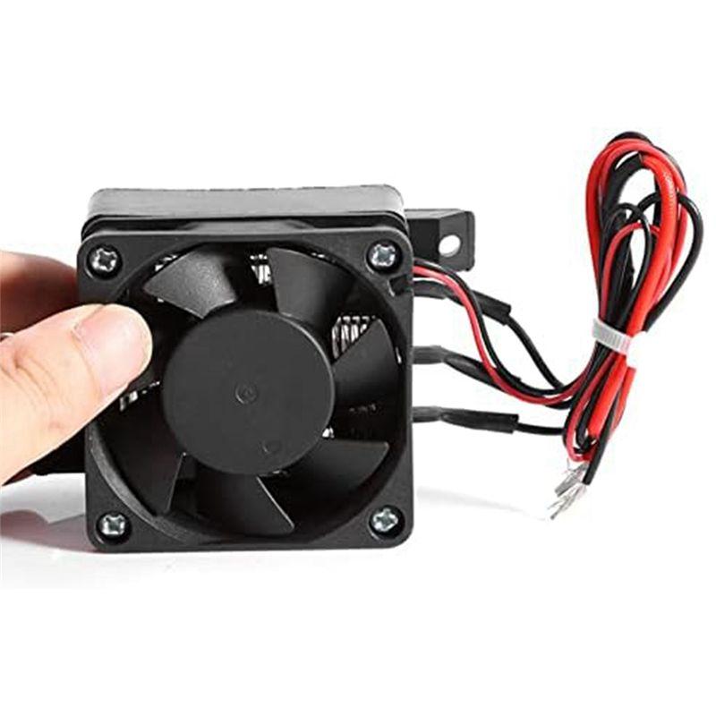 AEE4-1 Piece Thermostatic Ceramics Fast Heating Air Dehumidification DC Fan Heater DIY Accessories (24V 200W)
