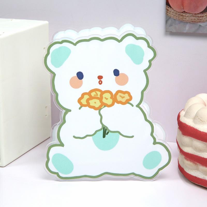 

Acrylic Cartoon Pen and Makeup Holder – Cute Student Stationery Storage Tube