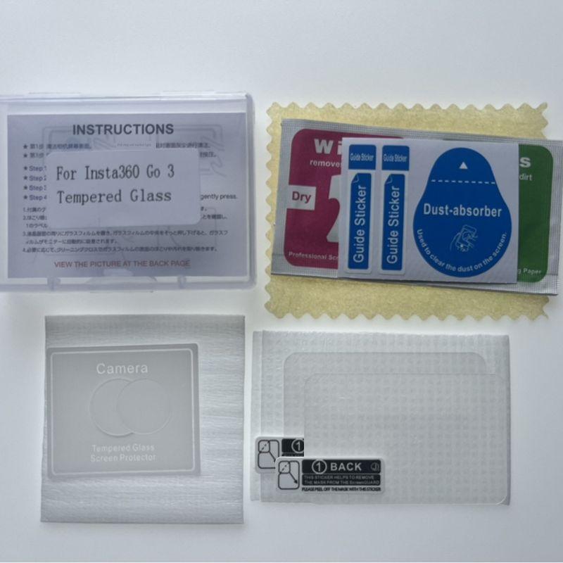 

Защитный чехол-ремешок на запястье для камеры Insta360 GO3 tempered film 2 pieces