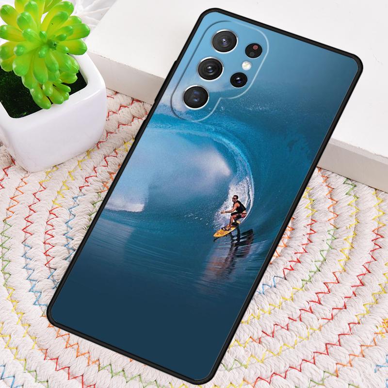 Extreme Sports Surfing Phone Case for Samsung Galaxy note 10 pro S26 Ultra S23 S24 FE S25 S21 S22 PLUS shockproof Cove