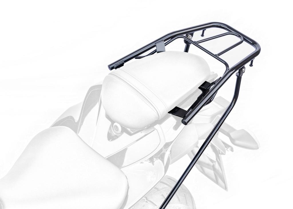 Kijima Bike Parts Rear Carrier Rack Steel Black GSX-R125/GSX-S125 210-2511