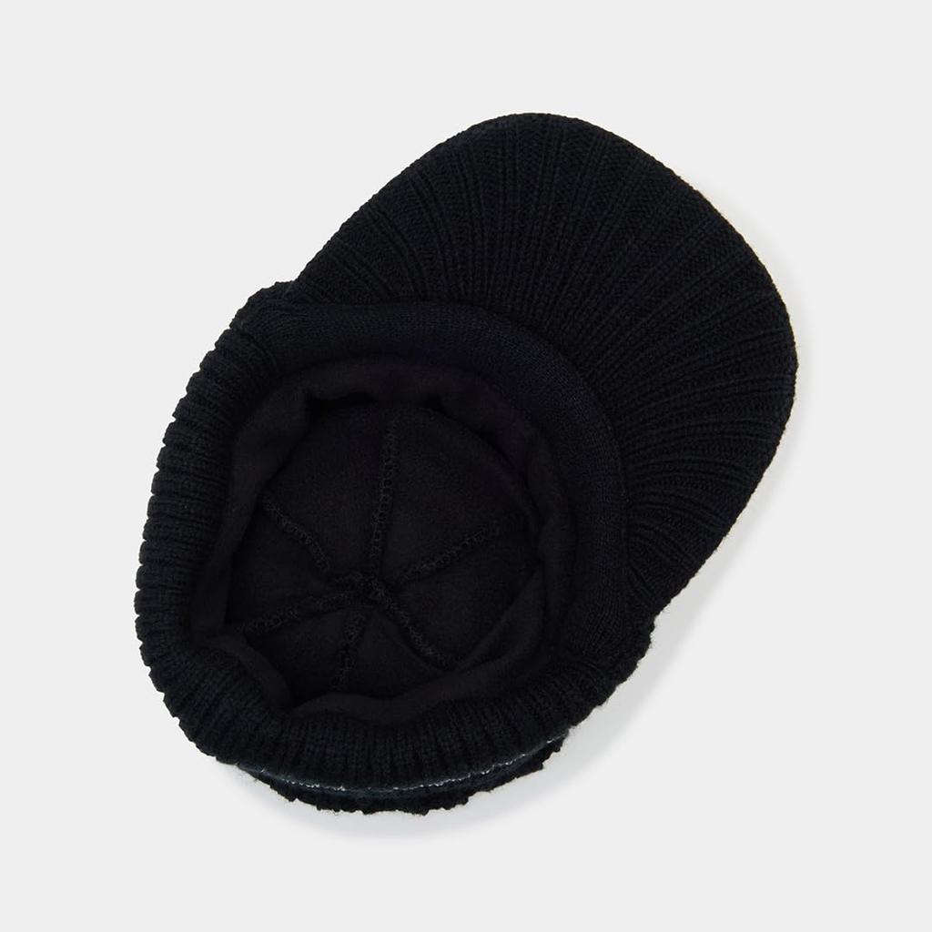 Callaway Women's Knit Beanie Cap with Logo Embroidery and Brim, Golf, C25291218