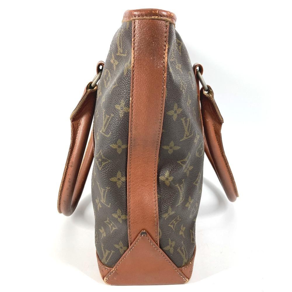 Louis Vuitton M42425 Monogram Weekend PM Tote Bag Shoulder Bag Brown