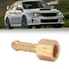 1 8in NPT Restrictor Thread Fitting Brass Hose Connector Good Sealing for Turbo Oil Feed