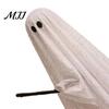 Lighted Flying Ghost Figures Halloween Outdoor Decoration, Large Hanging on Broom, Spooky Cute Party Props Gauze for Tree, Porch, Yard, Patio, Outside