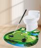 Toilet Golf Mini Set: Fun Leisure Sports Toy for Bathroom Entertainment