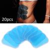 20pcs/10 Packs ABS Trainer Stimulator Replacement Gel Sheets Trainer Accessories