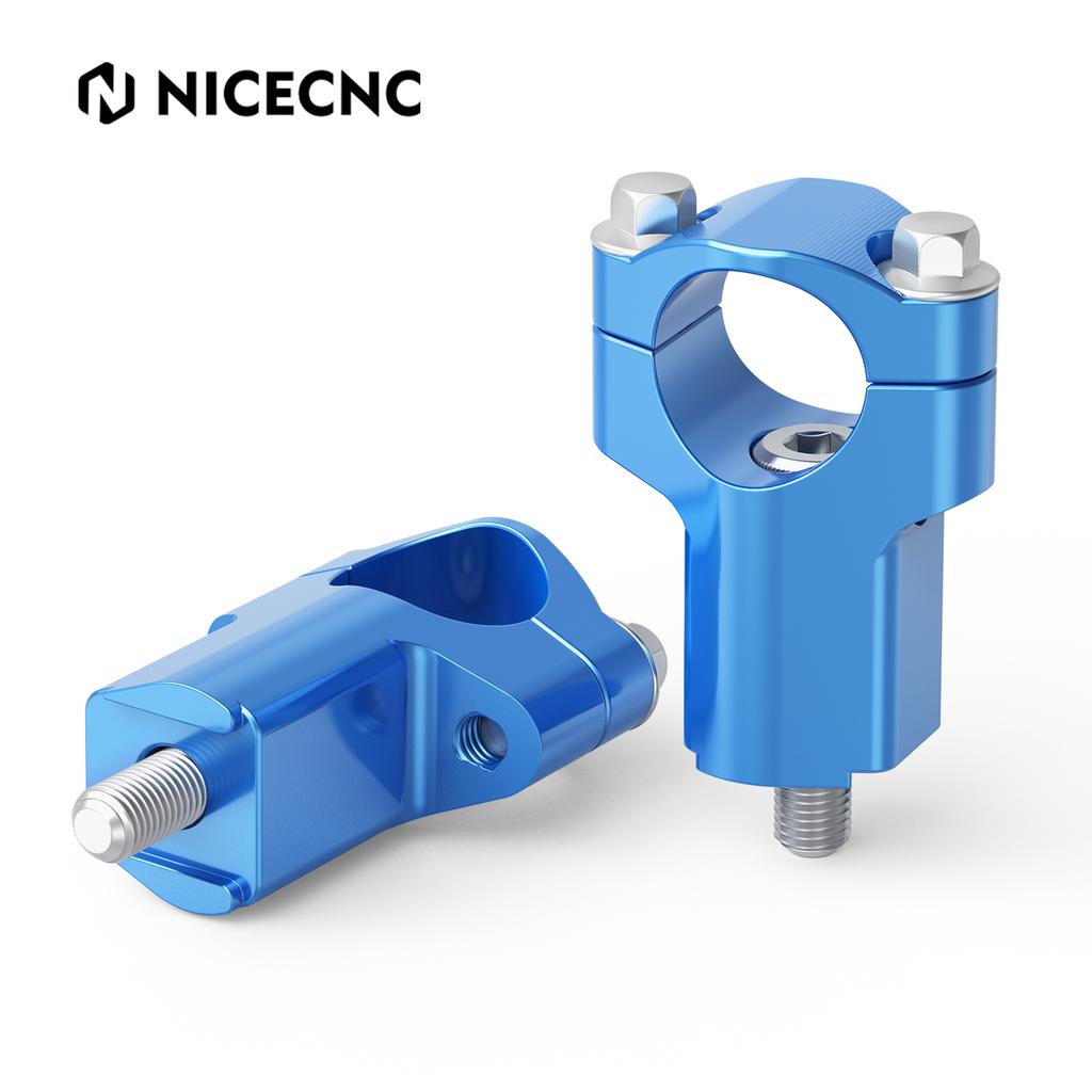NICECNC For KTM EXC 300 2016-2023 52mm Handlebar Riser Bar Clamp Mount EXC-F 350 SX 125 SXF 450 For Husqvarna TE300 GasGas EC300