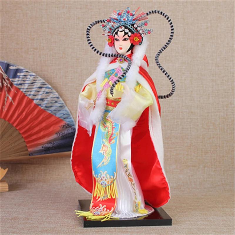 Beautiful Beijing Opera dolls Chinese style Peking Opera Silk doll Beijing special gifts Chinese cultural Rag doll sushi boat