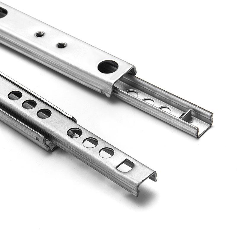 "Gift Box 17" Dual Ball Bearing Slide Rail for Narrow Two-Section Drawers