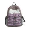 Contrasting Color Design Mountaineering Bag Lightweight Large Capacity Unisex Outdoor Travel Leisure Outdoor Backpack Women