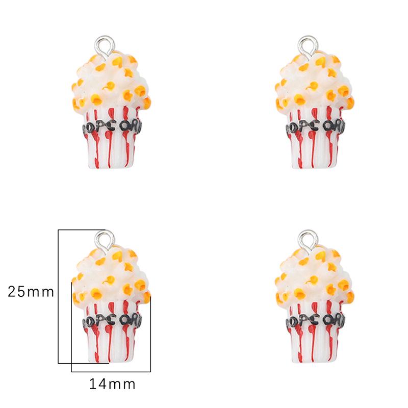 DIY pryskyřičné šperky a doplňky: Přívěsky Žlutá kachnička, Včelka, Růžový medvídek, Kobliha, Dinosaurus, Vejce, Lízátko.