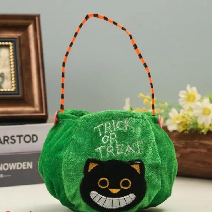 

Портативная сумка в виде тыквы на Хэллоуин, детская сумка для конфет, подарок на день Хэллоуина, рюкзак с тыквой, сумка на плечо